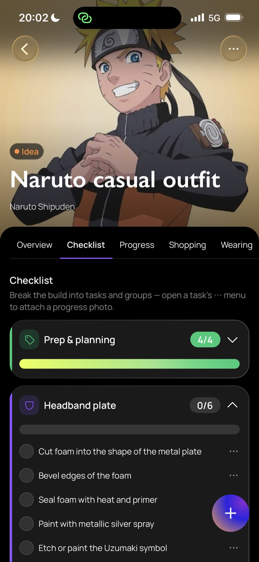 A cosplay’s checklist
